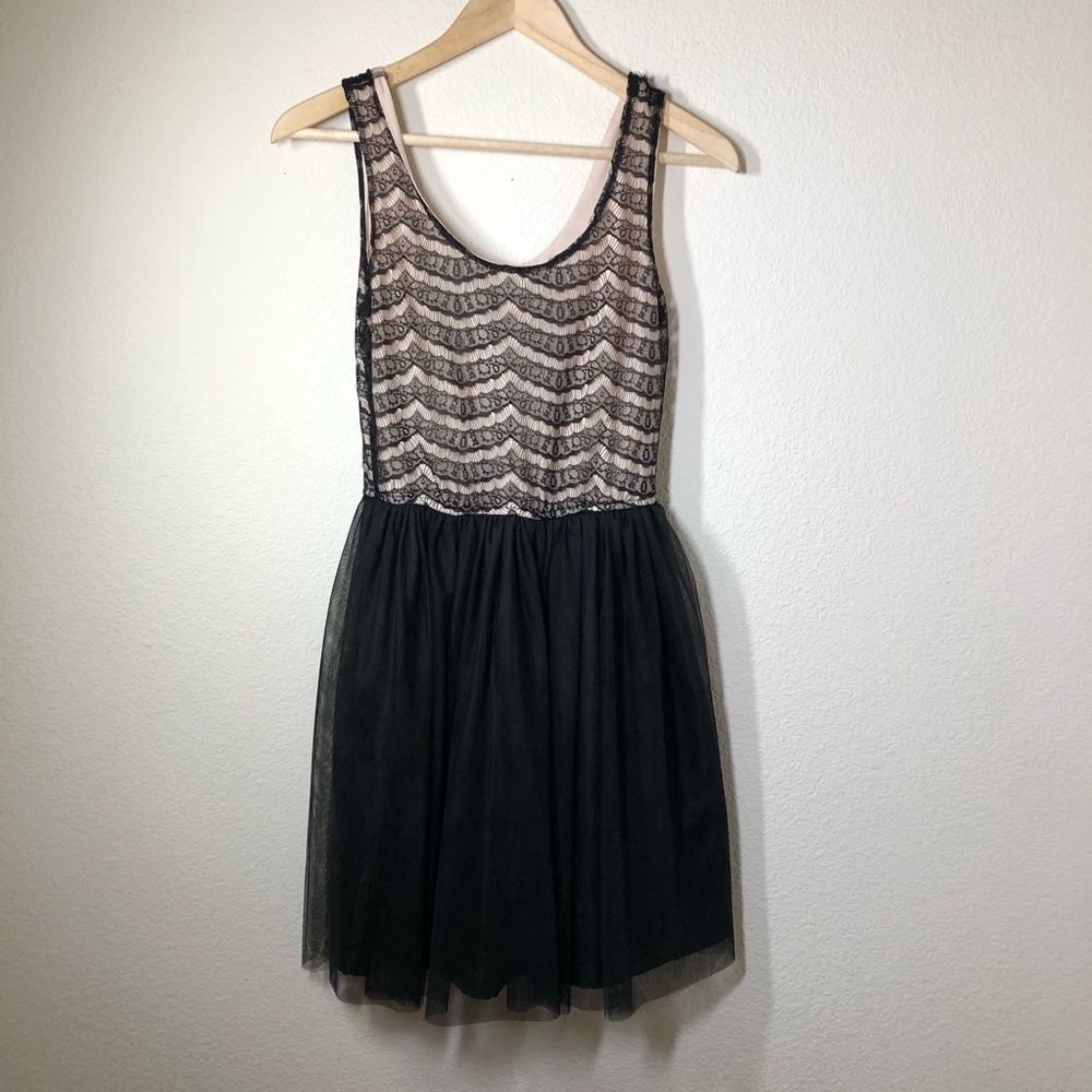 Lace Dress with tulle